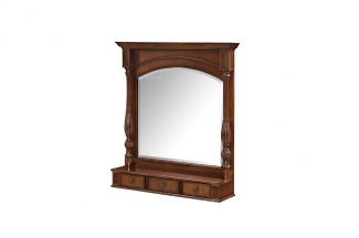 高端品牌美式露木色妆镜