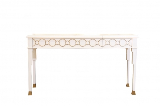 高端时尚现代新古典白色妆台