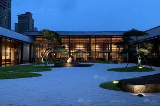 禅意十足的新中式风售楼处家具，别有一番精致的意趣！