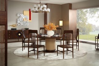 原创中式家具风格餐桌，简单到极致的中式美学!